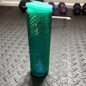 Starbucks Teal Swirl Tumbler